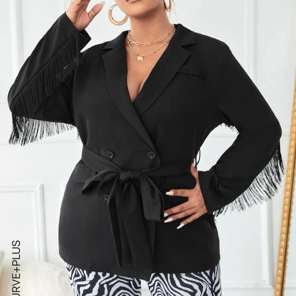 SHEIN Tops - Blazer style dress never worn, bought it for one of the nights at the rodeo.